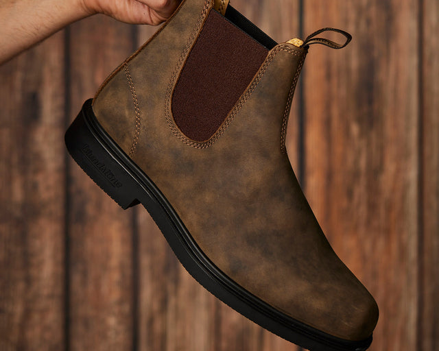 Beckham in Blundstones