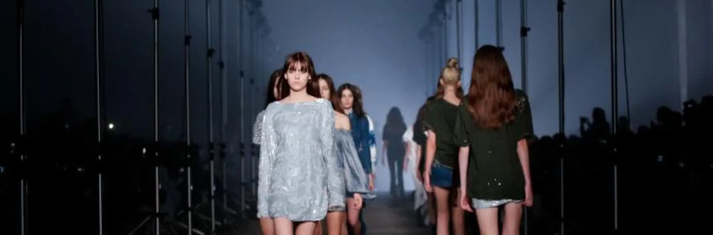 On The Runway At Fashion Week