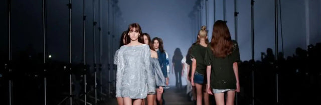 On The Runway At Fashion Week