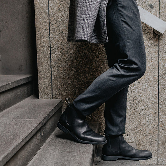 Rustic Brown Leather Chelsea Boots, Men's Dress 1306 - Blundstone Australia Rustic Brown Leather Chelsea Boots, Men's Dress 1306 - Blundstone Australia