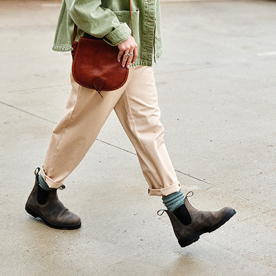 Rustic Brown Leather Chelsea Boots, Men's Dress 1306 - Blundstone Australia Rustic Brown Leather Chelsea Boots, Men's Dress 1306 - Blundstone Australia