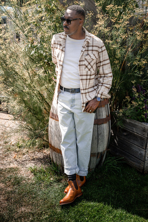 Lifestyle Men 5 image of Blundstone Men's Heritage #158 in Chestnut