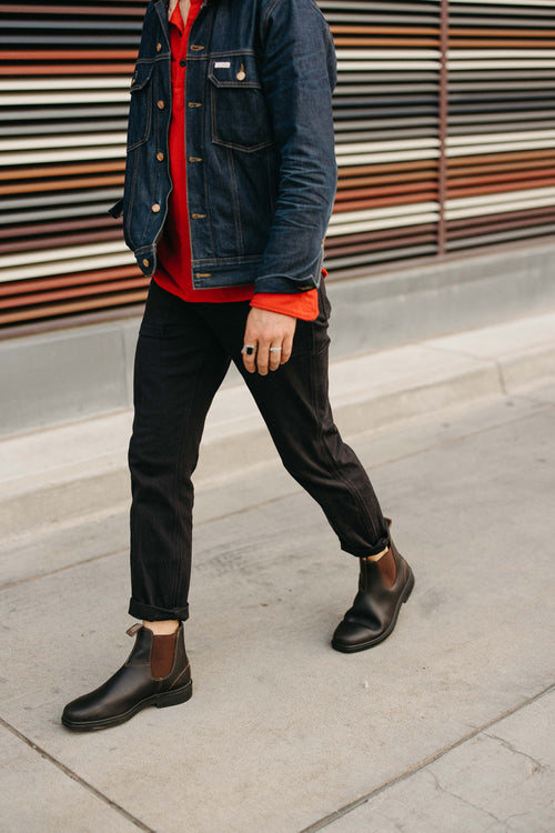 Lifestyle Men 3 image of Blundstone Men's Dress #062 in Stout Brown