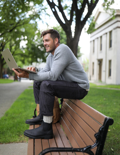 Lifestyle Men 5 image of Blundstone Men's Dress #063 in Black
