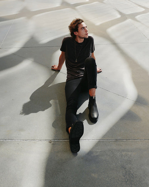 Lifestyle Men 7 image of Blundstone Men's Dress #063 in Black