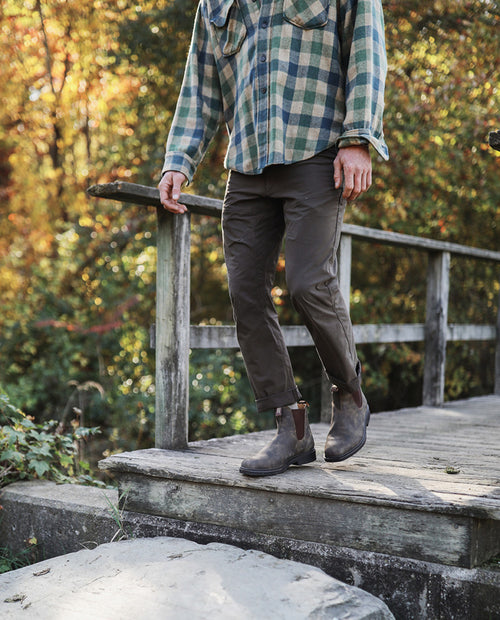 Lifestyle Men 9 image of Blundstone Men's Dress #1306 in Rustic Brown