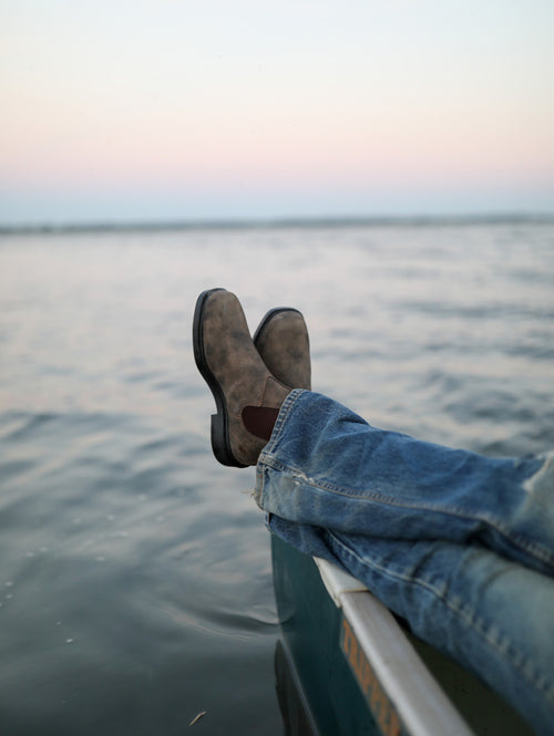 Lifestyle Women 8 image of Blundstone Women's Dress #1306 in Rustic Brown