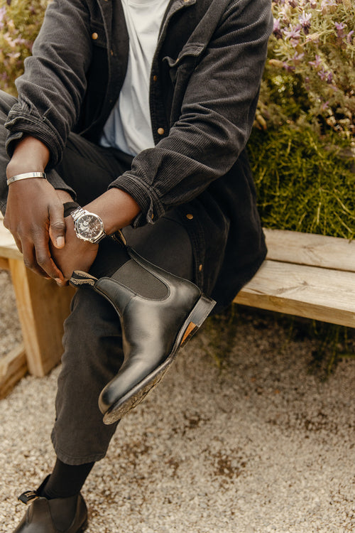 Lifestyle Men 6 image of Blundstone Men's Heritage #152 in Black