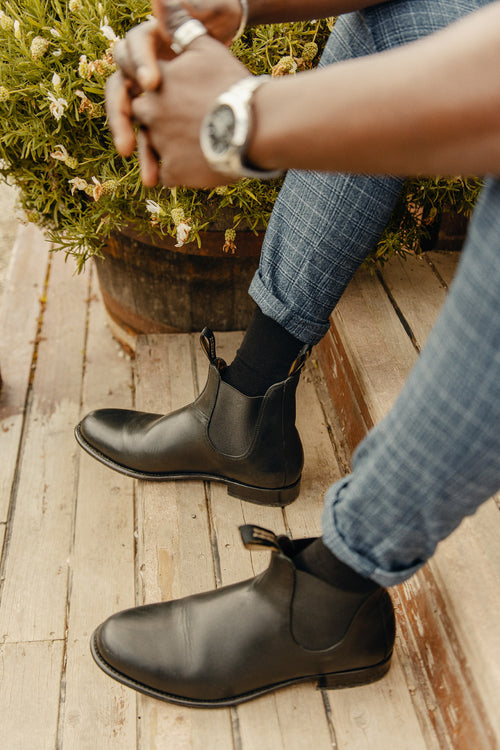 Lifestyle Men 8 image of Blundstone Men's Heritage #152 in Black