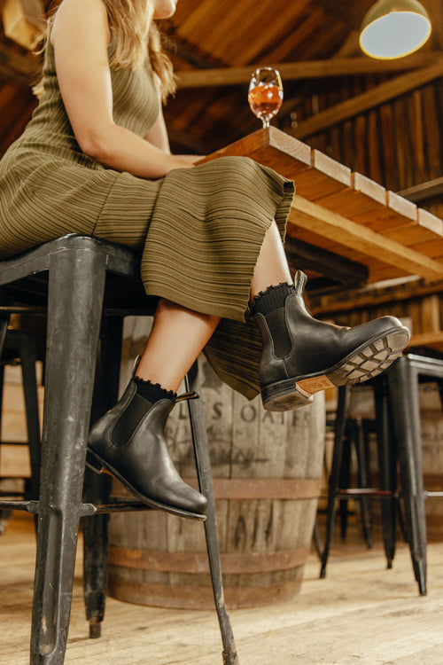 Lifestyle Women 1 image of Blundstone Women's Heritage #153 in Black