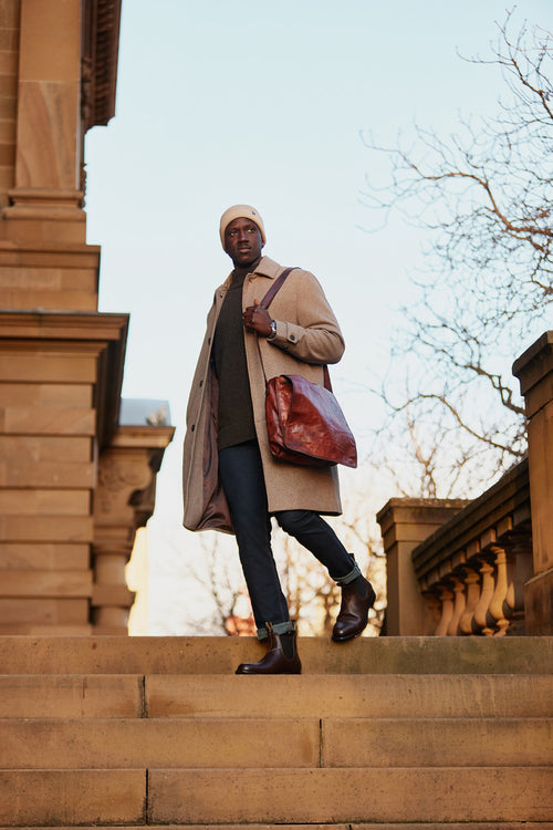 Lifestyle Men 9 image of Blundstone Men's Heritage #155 in Brown