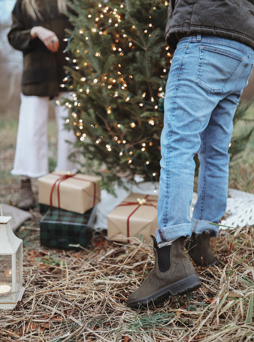 Lifestyle Men 10 image of Blundstone Men's Originals #1615 in Dark Olive