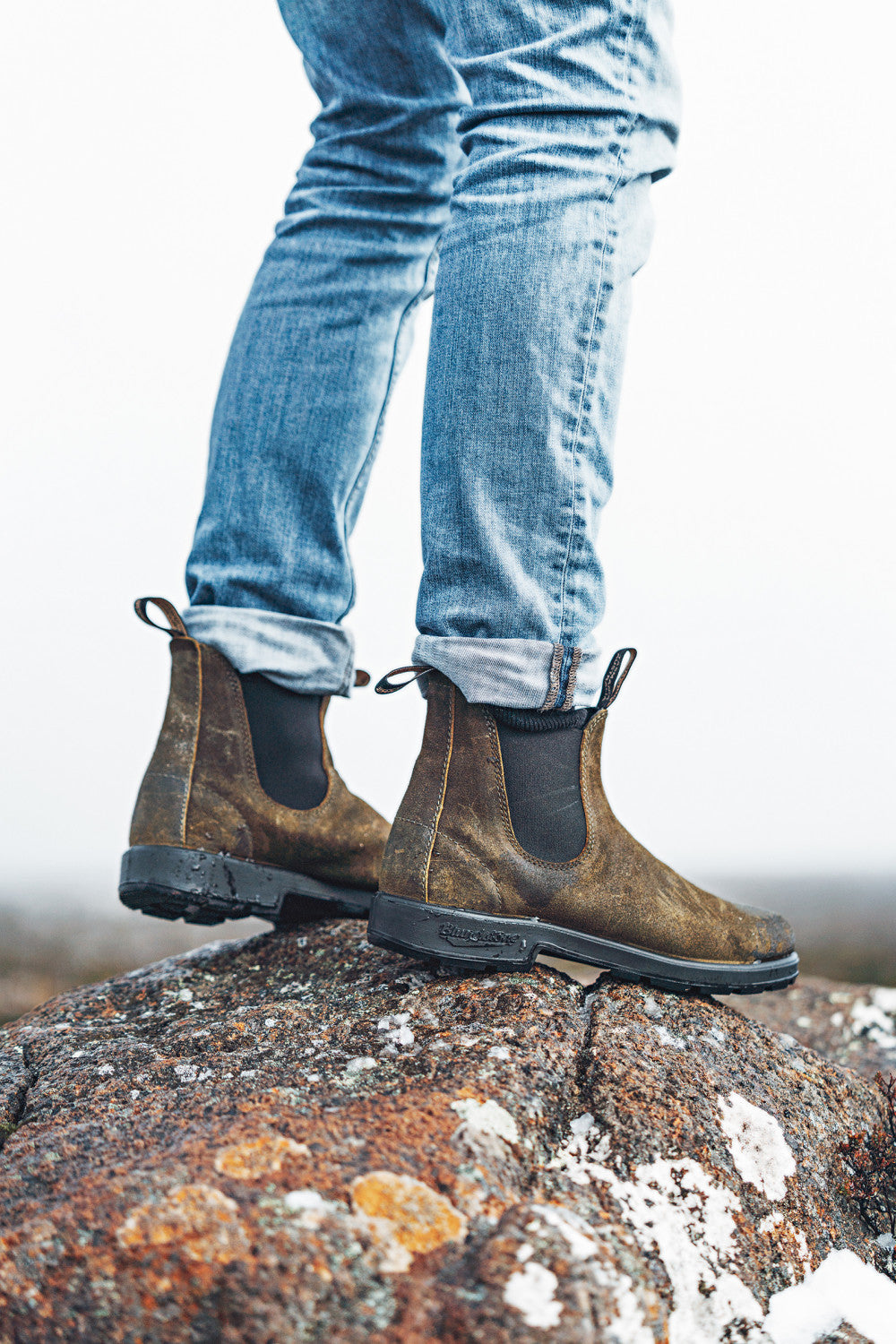 Dark Olive Suede Leather Suede Boots, Men's Originals 1615