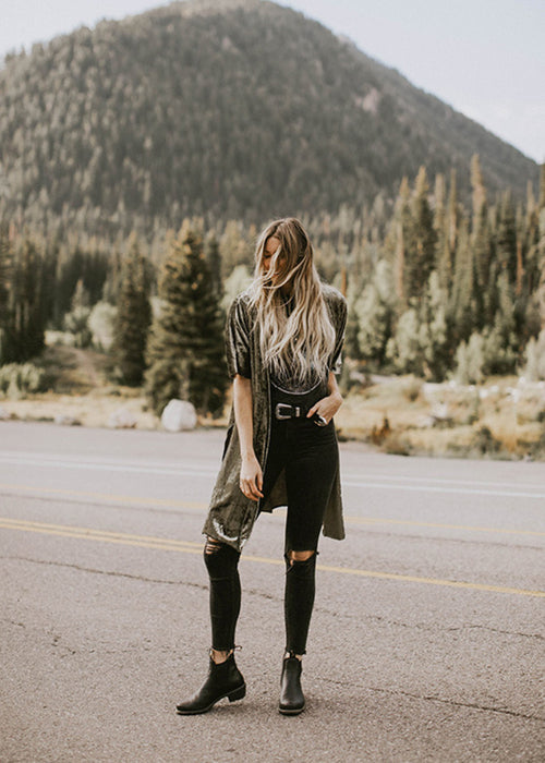 Lifestyle Women 6 image of Blundstone Women's Series #1671 in Black