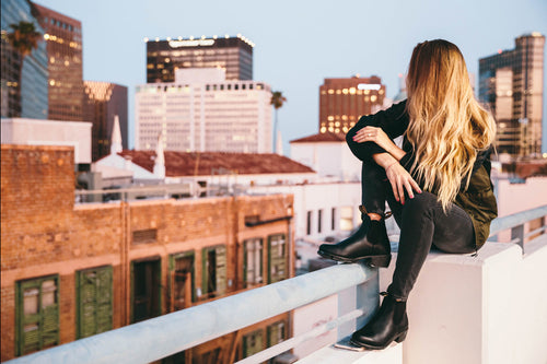 Lifestyle Women 8 image of Blundstone Women's Series #1671 in Black