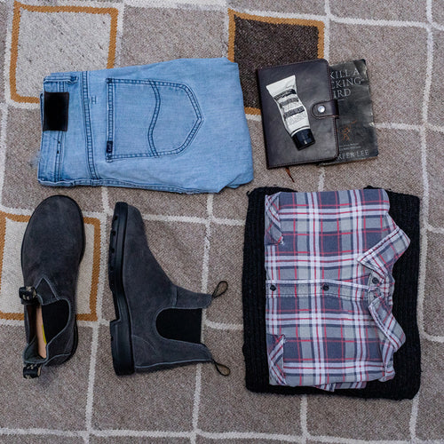 Lifestyle Men 1 image of Blundstone Men's Originals #1910 in Steel Grey