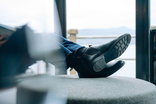 Lifestyle Men 4 image of Blundstone Men's Dress #1901 in Black