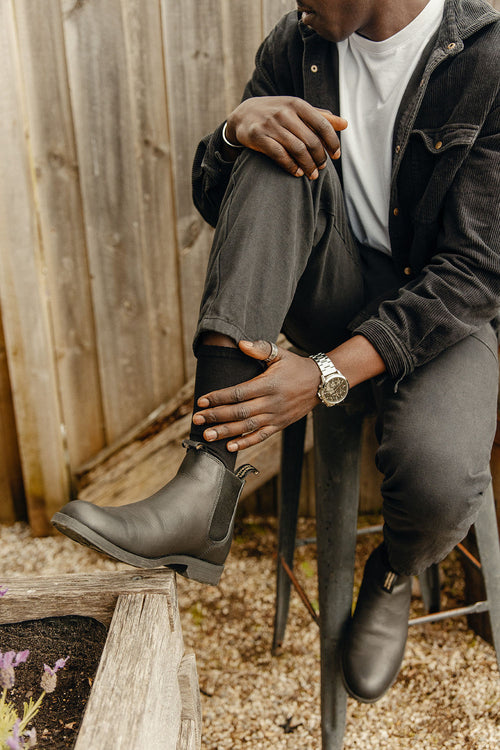 Lifestyle Men 5 image of Blundstone Men's Dress #1901 in Black