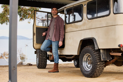 Lifestyle Men 8 image of Blundstone Men's Originals #2527 in Teak