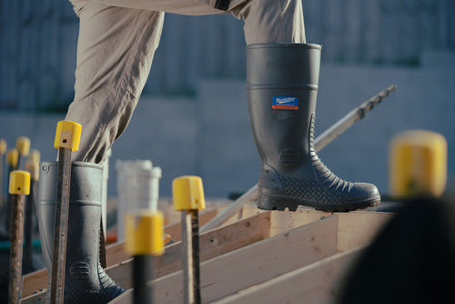 Lifestyle 8 image of Blundstone Gumboot Series #028 in Grey