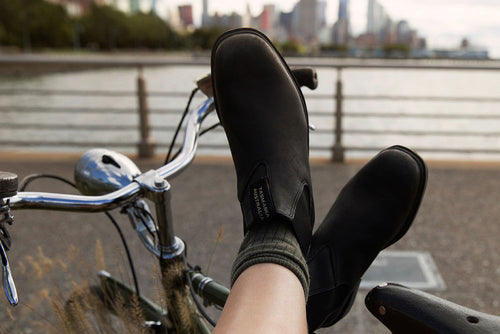 Lifestyle Women 2 image of Blundstone Women's Dress #063 in Black