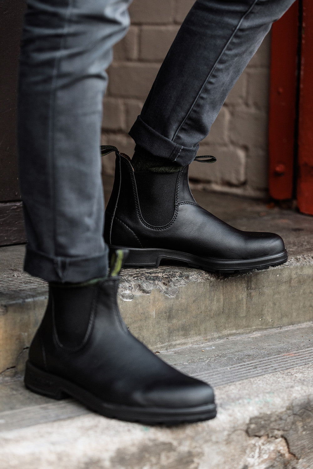 Black Vegan Vegan Boots, Men's Originals 2115 - Blundstone Australia