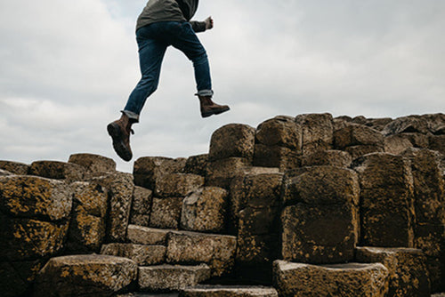 Lifestyle Men 2 image of Blundstone Men's Classics #585 in Rustic Brown