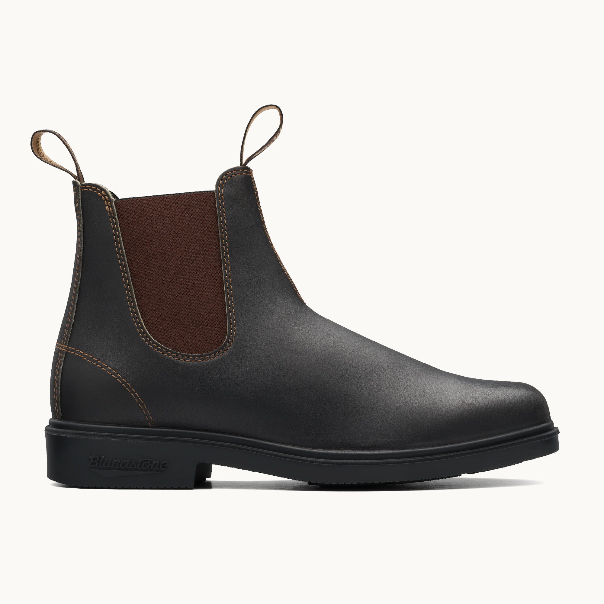 blundstone dress boot stout brown Premium Leather Chelsea Boots, Women's 062 womens new solid shoulder Web Collection: Polka Dot Color:Dark Indigo is lightweight and assures