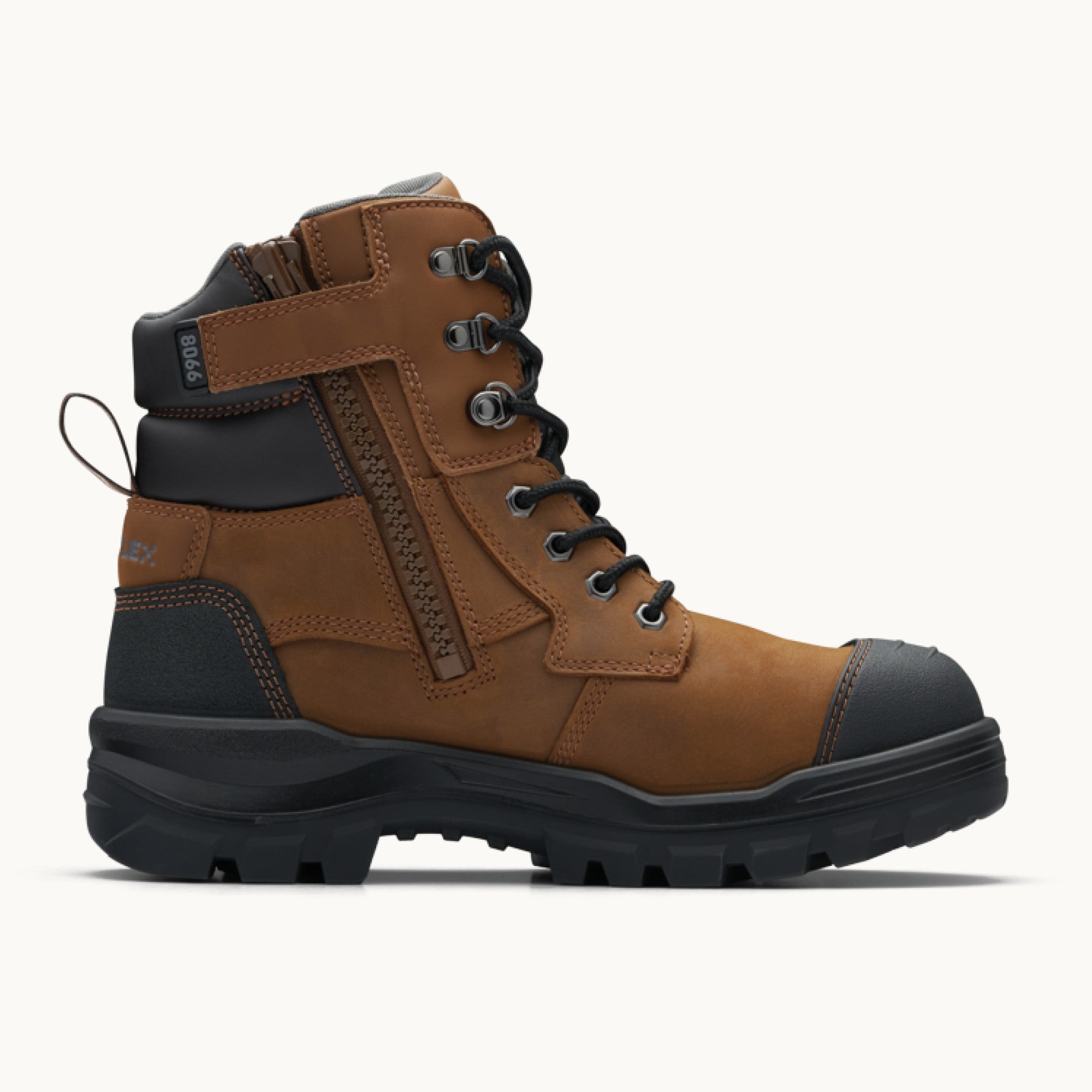 Saddle Brown Safety Boots, RotoFlex Series 8066 - Blundstone Australia