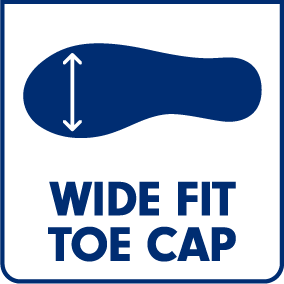 Wide Fit Toe Cap