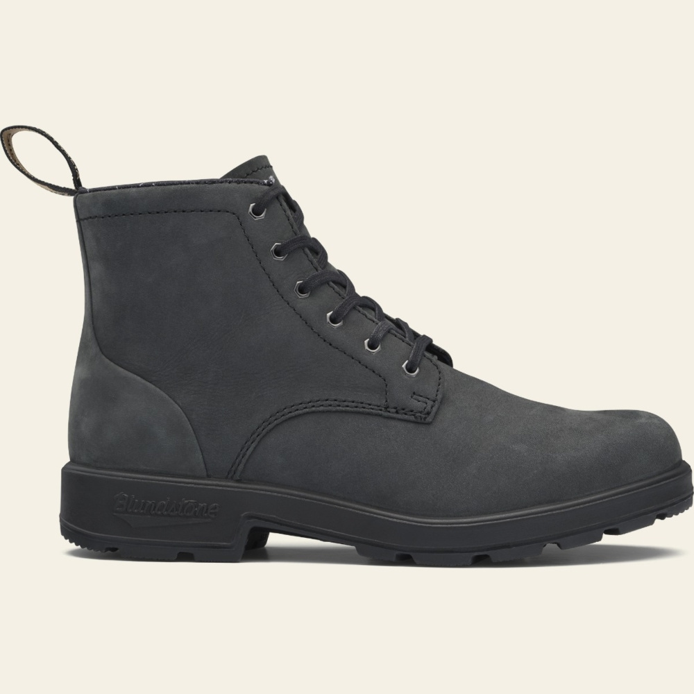 blundstone lace up boots men's